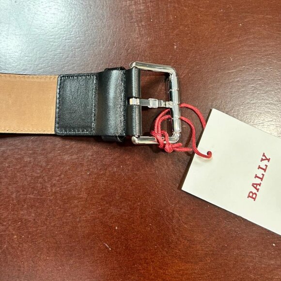 Bally Striped Leather Belt - Picture 7 of 7
